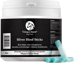 Unique-horn Silver Hoof Sticks Hufstäbchen zur Behandlung von Strahlfäule 100 Stück – Bild 1 von 6