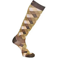 Produktbild von Unisex Socken Spring Revolution Abstract Fashion Tech in Braun und Bunt Größe 39/42