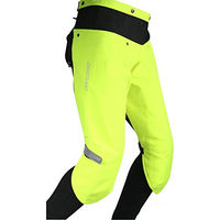 Produktbild von Unisex Wasserdichte Regenhose Rainlegs Gelb Größe M aus Nylon und Polyurethan