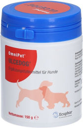 United Pets OmniPet Ulcedog Pulver zur Magen-Darm-Unterstützung und Gewichtskontrolle für Hunde 150g – Bild 1 von 4