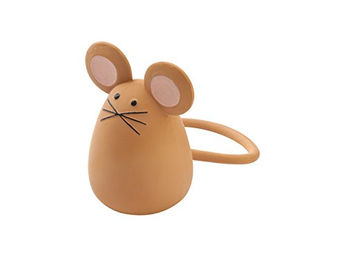 United Pets TATO Quietschspielzeug Maus aus Latex Braun - 1 Stk. – Bild 1 von 2