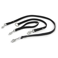 Produktbild von Universal Hundeleine Granada aus Leder in Schwarz