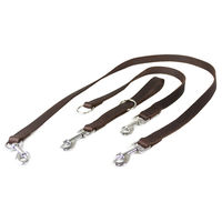 Produktbild von Universal Hundeleine Vancouver aus Leder in Braun 235 cm