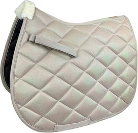 Produktbild von Universelle Sattelunterlage für Pferde Horsenjoy in Beige aus Polyester