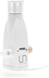 Produktbild von UNS Delta Mini Surface Skimmer Oberflächenskimmer für Fischbecken aus Kunststoff in Weiß