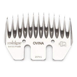Produktbild von Untermesser Pro Ovina Universalkamm aus Edelstahl 77 mm 5er Pack
