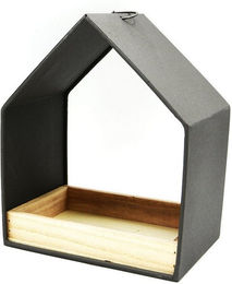 UNUS Garden Vogelhaus aus Zink zum Aufhängen mit herausnehmbarer Futterschale – Bild 1 von 7