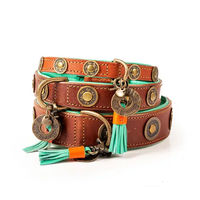 Produktbild von Urban Living Hundehalsband aus Leder in Braun Größe L