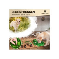Produktbild von URBAN PAUL Intelligenzspielzeug Schnüffelteppich für Hunde XL aus Filz in Grün mit 9 Verstecken