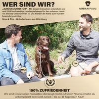 Produktbild von URBAN PAUL Schnüffelteppich FIELD XXL Intelligenzspielzeug für Hunde aus Filz in Grün und Grau