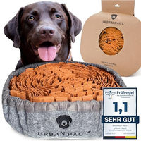 Produktbild von URBAN PAUL Schnüffelteppich für Hunde aus Filz Intelligenzspielzeug grau