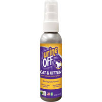 Produktbild von urineOFF Geruchs- und Fleckenentferner für Katzen 118 ml USDA-zertifiziertes biobasiertes Reinigungsmittel - 118 ml