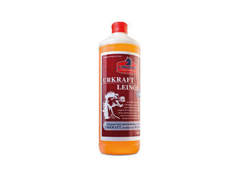 Produktbild von Urkraft Leinöl Spezial Einzelfuttermittel für Pferde und Ponys 1000ml