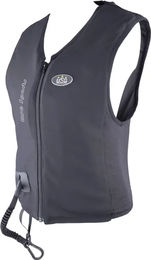 USG Airbag-Weste Aixplorer Softshell für Reiter in Schwarz Größe L – Bild 1 von 7