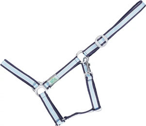 Produktbild von USG Basic Pferdehalfter für Ponys aus Nylon in Blau Bunt