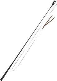 Produktbild von USG Bodenarbeitsstick mit abnehmbarem Schlag aus Kunstleder in Schwarz