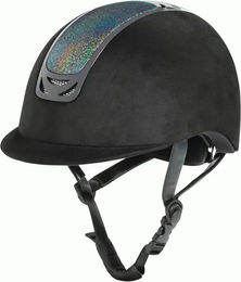 USG Comfort Glossy Reithelm Schwarz Größe L – Bild 1 von 3