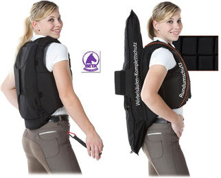 Produktbild von USG EquiAirbag Protektor für Flexi Modelle Schwarz XL für Kinder