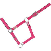 Produktbild von USG Everyday Gepolstertes Pferdehalfter aus Polyester in Rosa und Silber