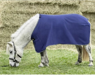Produktbild von USG Fleecedecke für Pferde Blau 75 cm