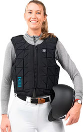 Produktbild von USG Flexi Guard Schutzweste für Kinder in Schwarz Größe M aus Polyester