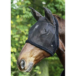 Produktbild von USG Fliegenmaske für Ponys mit Ohrenschutz in Schwarz