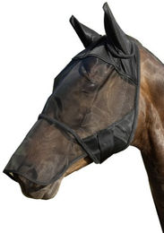 Produktbild von USG Fliegenmaske mit Ohren- und Nüsternschutz für Ponys in Schwarz