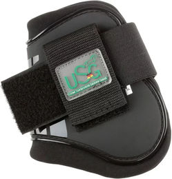 USG Gamaschen aus Neopren Schwarz für Ponys – Bild 1 von 2