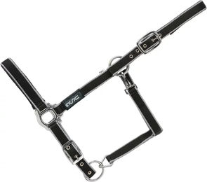 USG Halfter Classic für Ponys aus Nylon in Schwarz-Silber – Bild 1 von 3