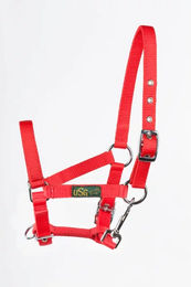 Produktbild von USG Halfter für Fohlen aus Nylon in Rot Bunt