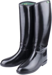 USG Happy Boot Kinderreitstiefel aus Kunstleder in Schwarz wasserdicht – Bild 1 von 2