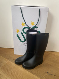 USG Happy Boot Starter Kinderreitstiefel Schwarz aus Kunststoff wasserdicht Größe 29 – Bild 1 von 5