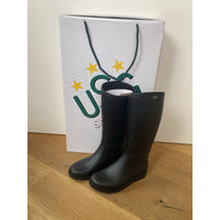 Produktbild von USG Happy Boot Starter Kinderreitstiefel Schwarz aus Kunststoff wasserdicht Größe 29