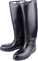 USG Happy Boot Winter Reitstiefel Schwarz Waterproof Kunststoff Unisex Größe 42 EU – Bild 1 von 3