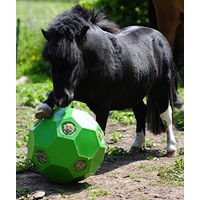 Produktbild von USG Happy Hay Play Intelligenzspielzeug aus Heu mit großen Löchern 70 mm Grün - 1 Stk.