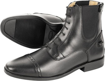Produktbild von USG Happy Ride Elegant Stiefelette Damen Reitstiefel aus Kunstleder Schwarz Größe 42