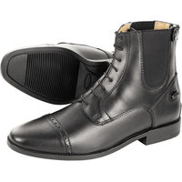 Produktbild von USG Happy Ride Elegant Stiefelette Damen Reitstiefel aus Kunstleder Schwarz Größe 42