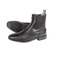 Produktbild von USG Happy Ride Paddock Stiefeletten aus Kunstleder in Schwarz Größe 43