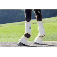 Produktbild von USG Hufglocke mit Neopren-Innenseite und synthetischem Lammfell in Weiß Größe XL