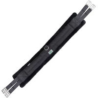 Produktbild von USG Langer Nylongurt mit Kunstfell Polsterung für Pferde Schwarz 120 cm