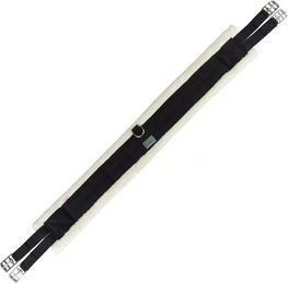 Produktbild von USG Langer Nylongurt mit Polsterung für Pferde Schwarz 125 cm