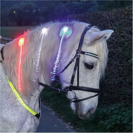 Produktbild von USG Mähnen-Clips LED 3er Set Blau Rot Weiß