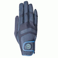 Produktbild von USG Palma Reithandschuhe aus Albarin und Nylon in Marine/Hellblau Größe XS