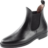 Produktbild von USG Pro Ride Kinder Reitstiefel aus Kunstleder wasserdicht Schwarz Größe 35 EU