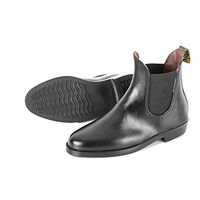 Produktbild von USG Pro Ride Kinder Reitstiefel aus Leder in Schwarz Größe 37
