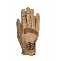 Produktbild von USG Reithandschuhe aus Ziegen-Nappa Leder Unisex Braun Beige XL