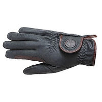 Produktbild von USG Reithandschuhe Cambridge aus Nylon Schwarz Größe XS