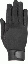 USG Reithandschuhe Classic 2.0 aus Baumwolle Schwarz Unisex Größe L – Bild 1 von 3