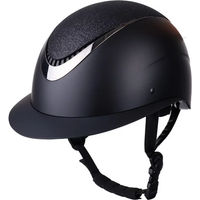 Produktbild von USG Reithelm Comfort Jewel Schwarz Größe S aus Kunststoff für Unisex