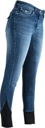 USG Reitjeans Marina für Damen in Blau mit Voll-Grip und elastischem Beinabschluss aus Baumwolle – Bild 1 von 4